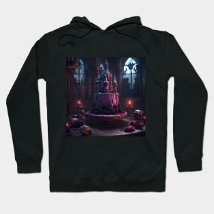 Horror Castle Gothic Cake Hoodie